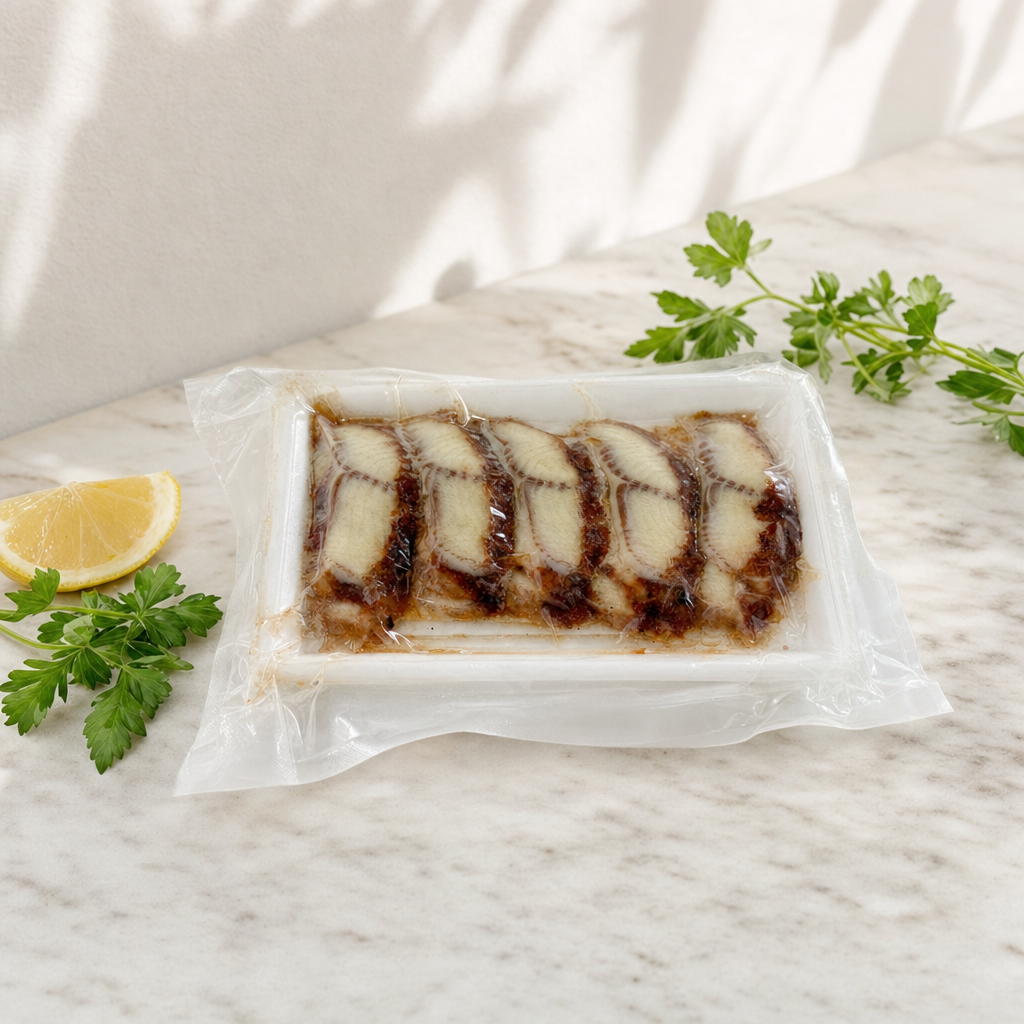 Węgorz unagi pieczony tacka bez skóry 200 g